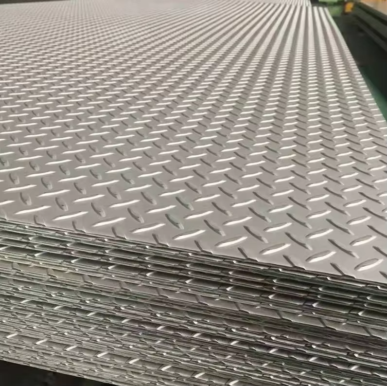 410S Stainless steel embossed plate