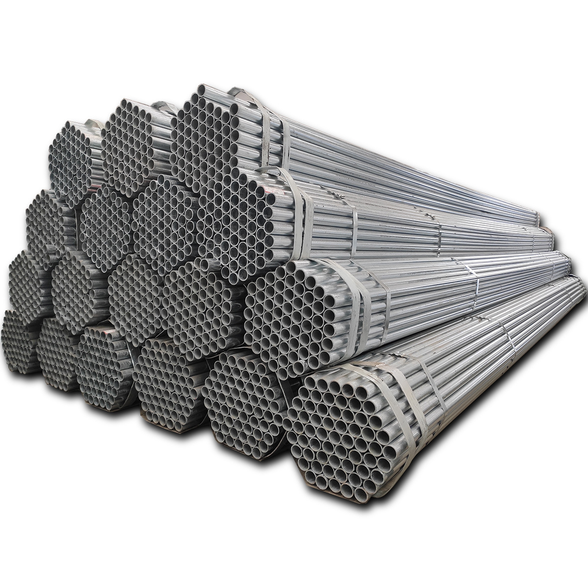 DX51D Galvanized Round Pipe
