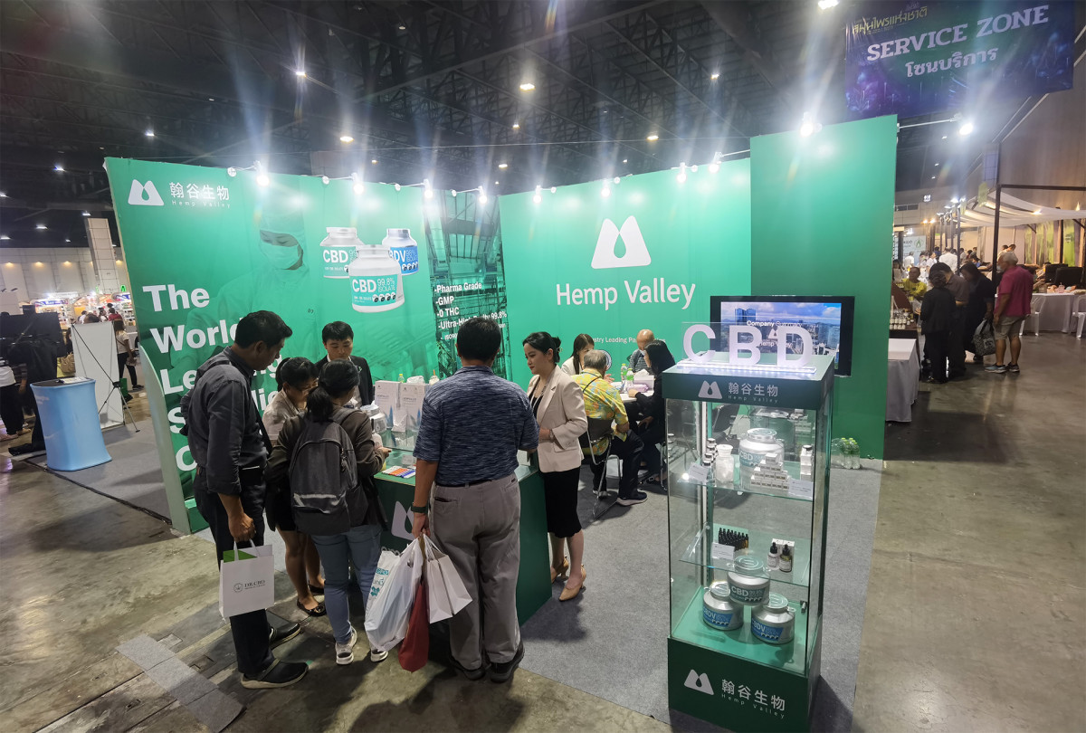 Hemp Valley Attends 20th Thai National Herb Expo