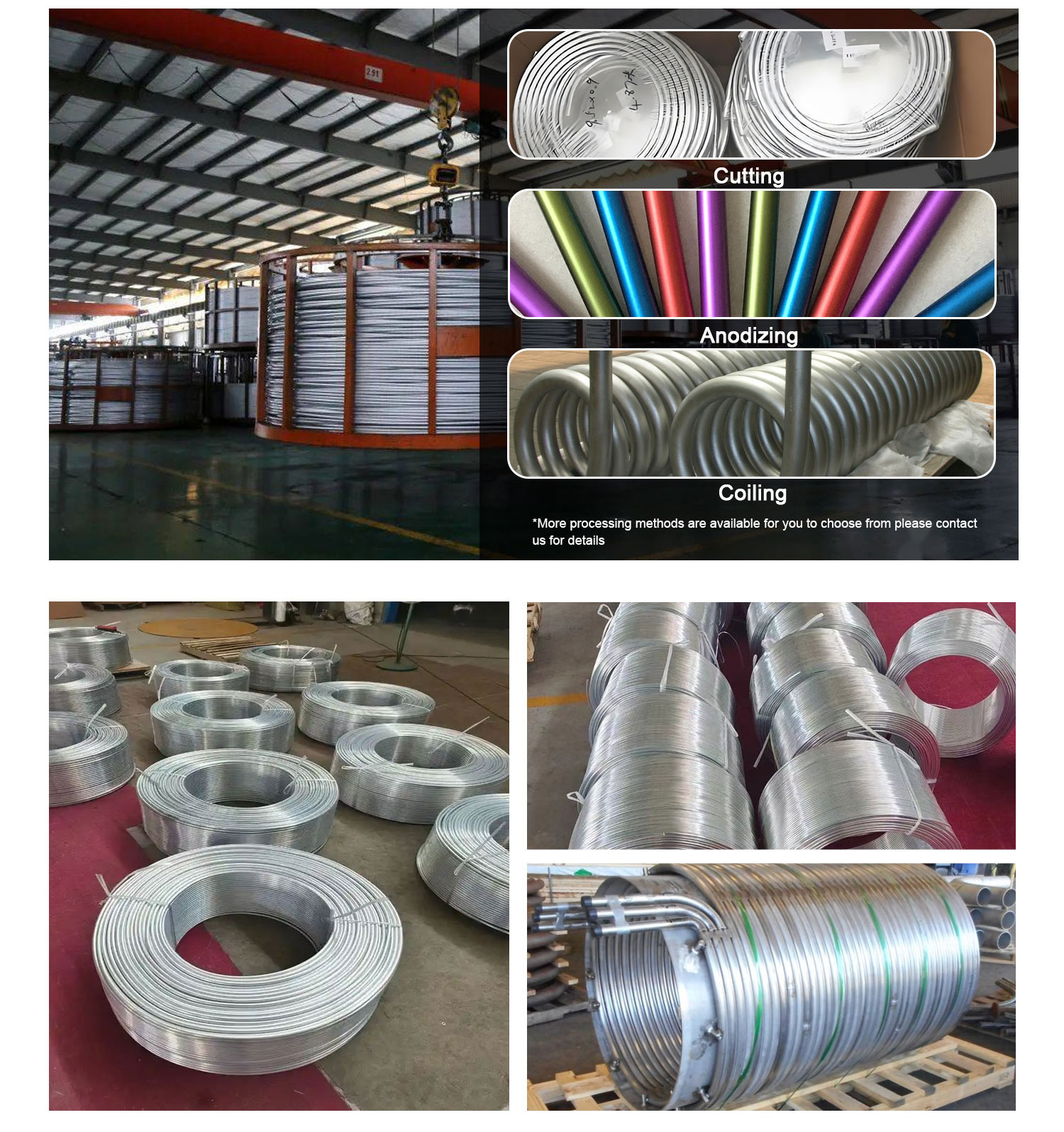 2 1050 air conditioning aluminum tube