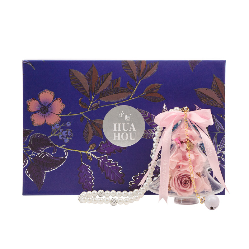 Christmas Preserved Flower Pendant