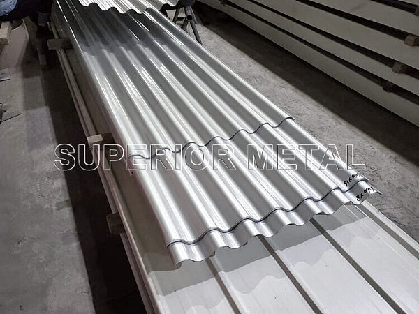 Aluminum Corrugated Sheet 