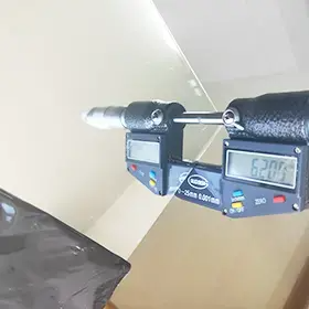 6mm The mirror aluminum sheet