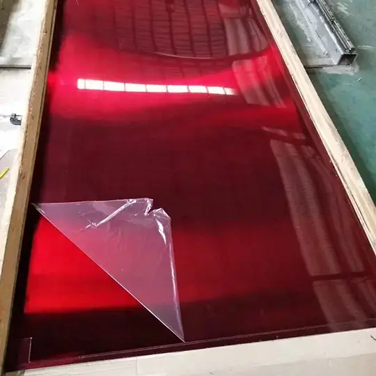 Titanium coating on surface