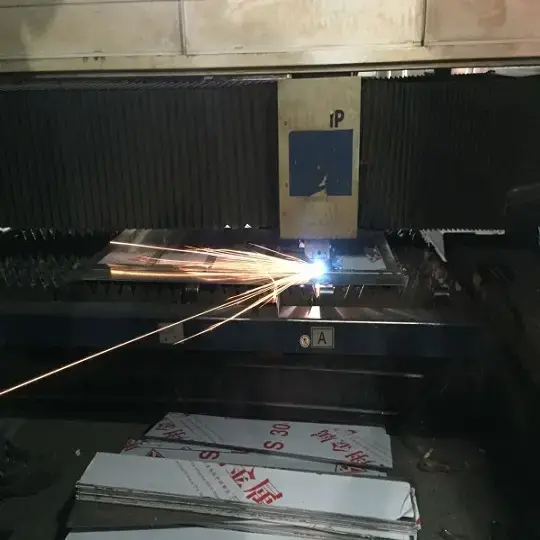 Hairline Finish Laser Cutting