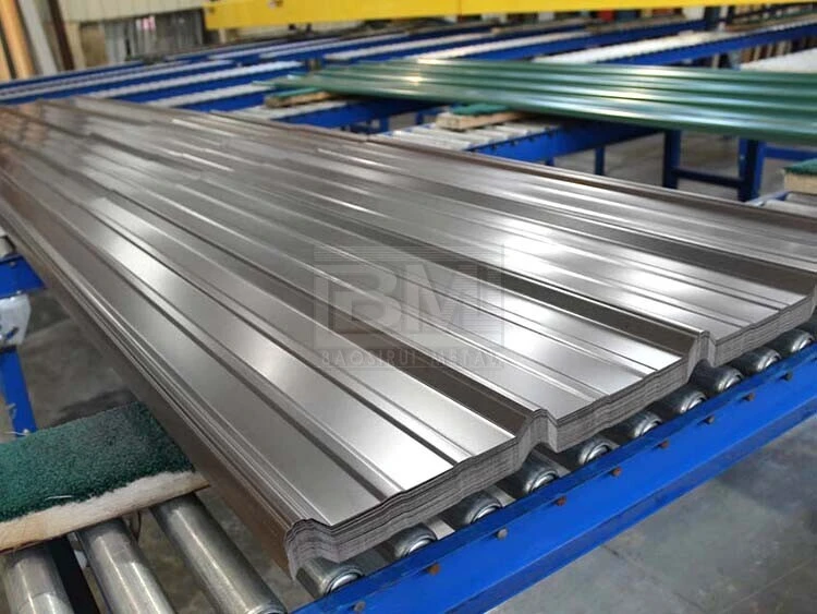 6063 Corrugated Aluminum Roofing