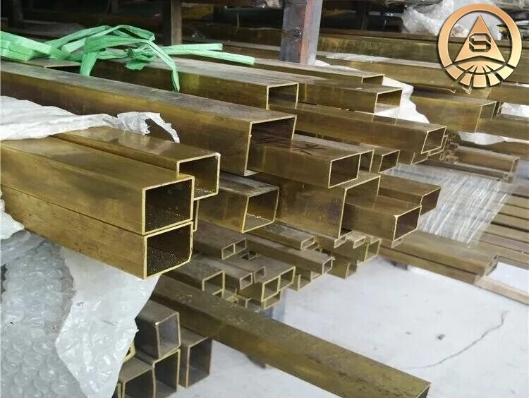Brass Square Pipe
