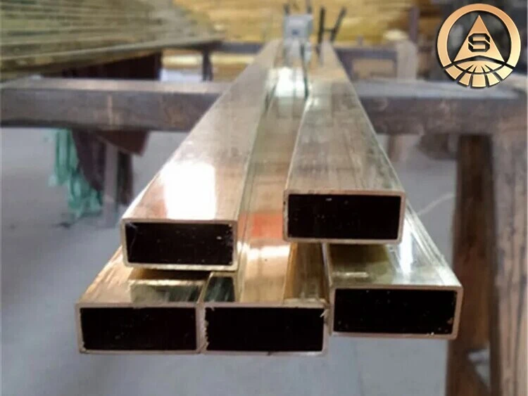 Brass Square Pipe