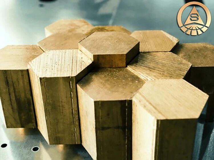 Bronze Hexagonal Bar