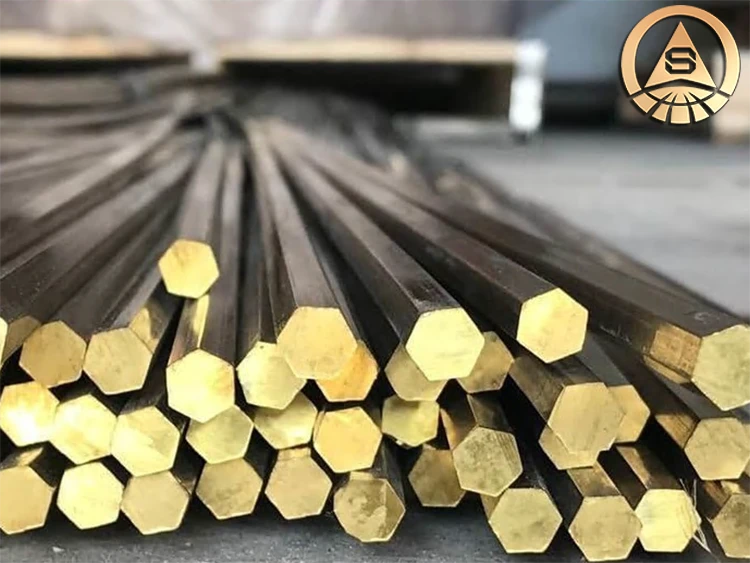 Bronze Hexagonal Bar
