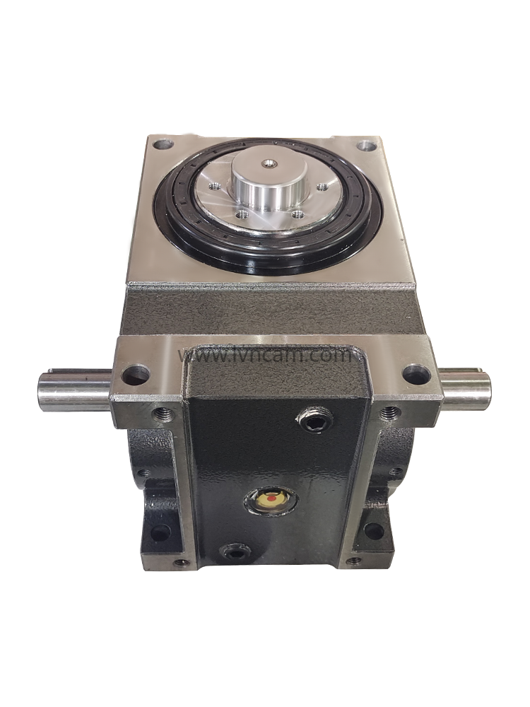 Application advantages of the input shafts at both ends of the cam divider