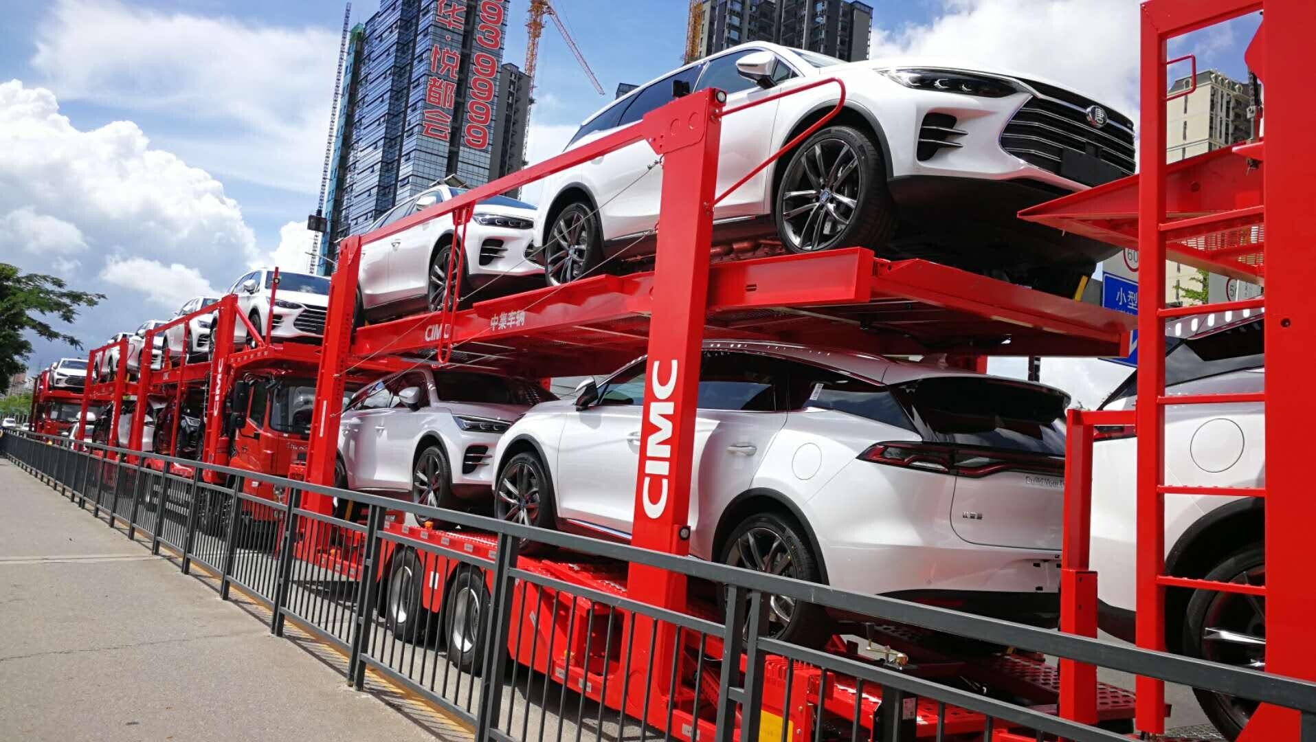 A Batch Of BYD Has Been Shipped