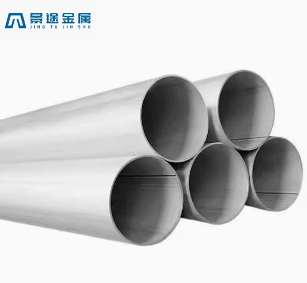 TP304 stainless steel industrial welded pipe stainless steel industrial pipe spot pickled surface straight seam welded pipe