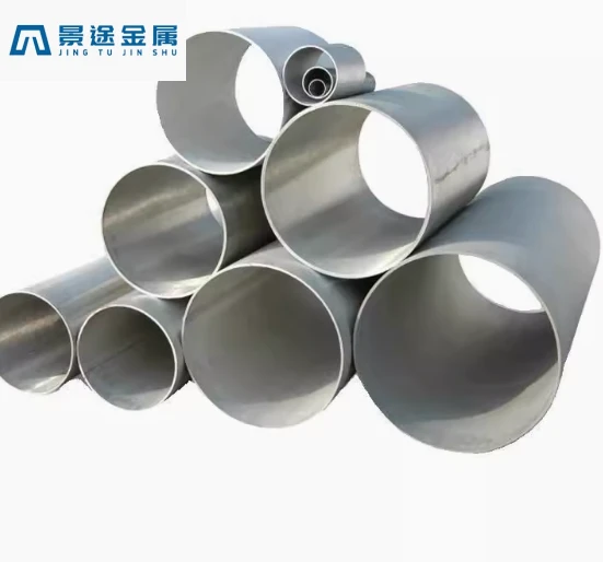 Stainless steel welded pipe 304/316/321/310s large diameter hollow straight seam welded pipe industrial pipe thick wall pipe air duct
