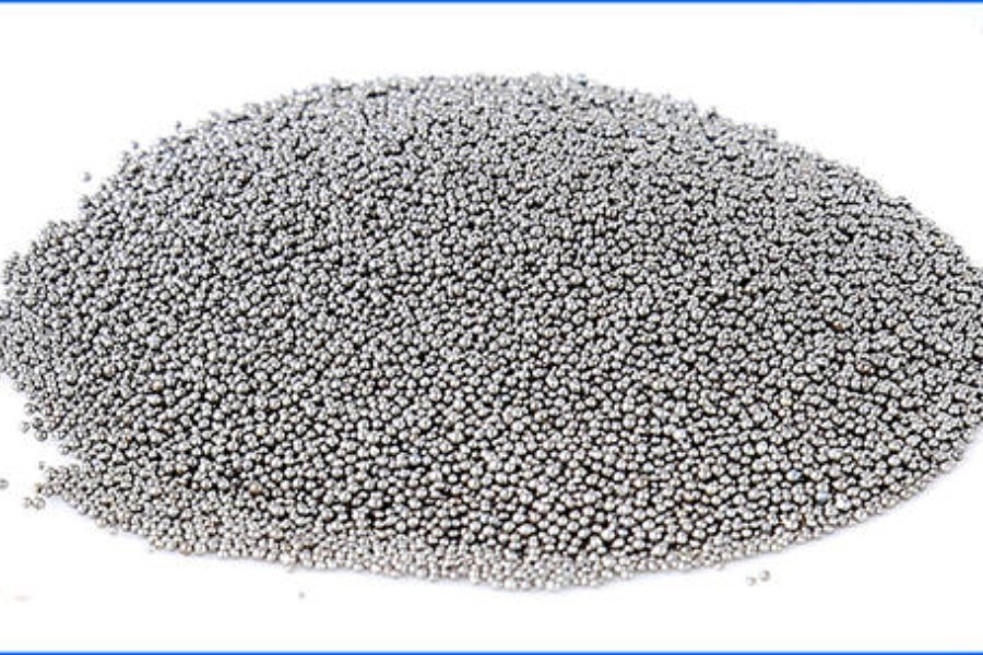 ステンレスペレットの鋳造