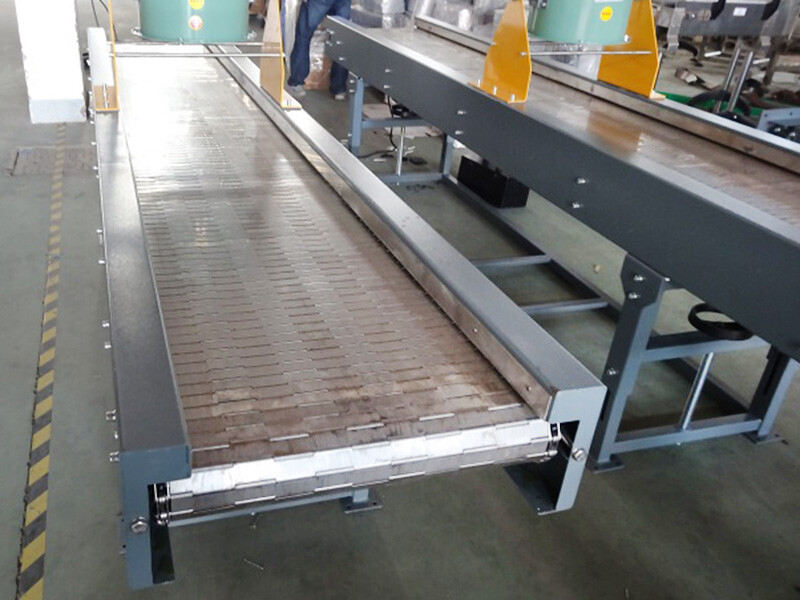 Conveyor papan rantai stainless steel