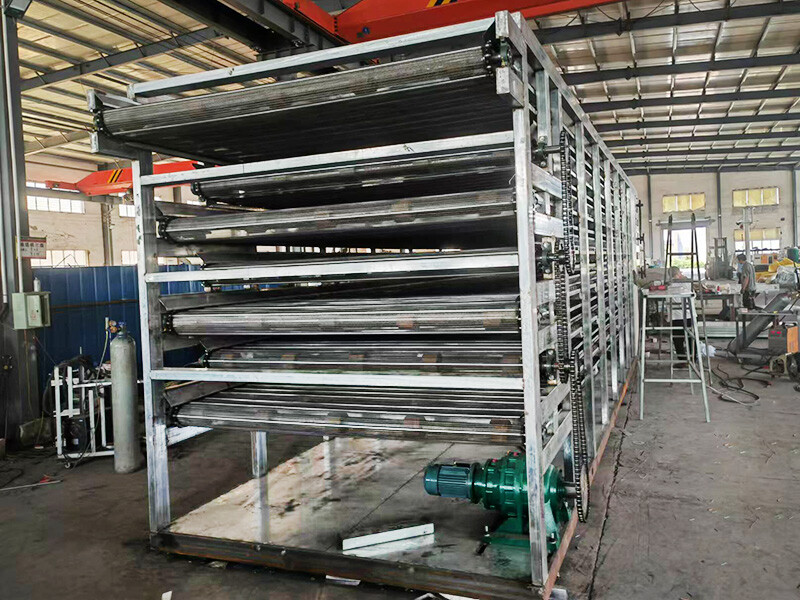 Conveyor sabuk jaring multi-lapis