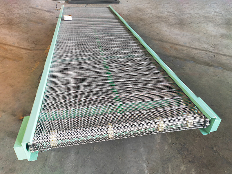 Conveyor sabuk jaring pendingin