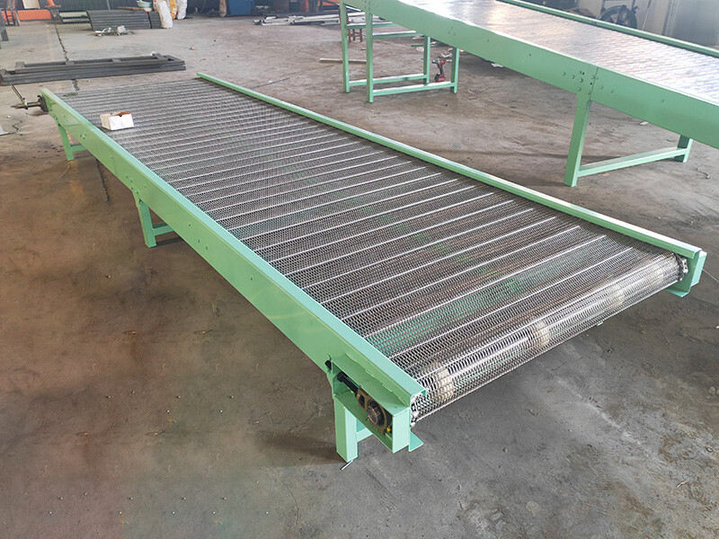 Conveyor sabuk jaring pendingin