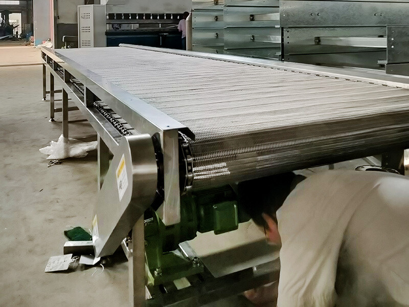 Conveyor sabuk jaring