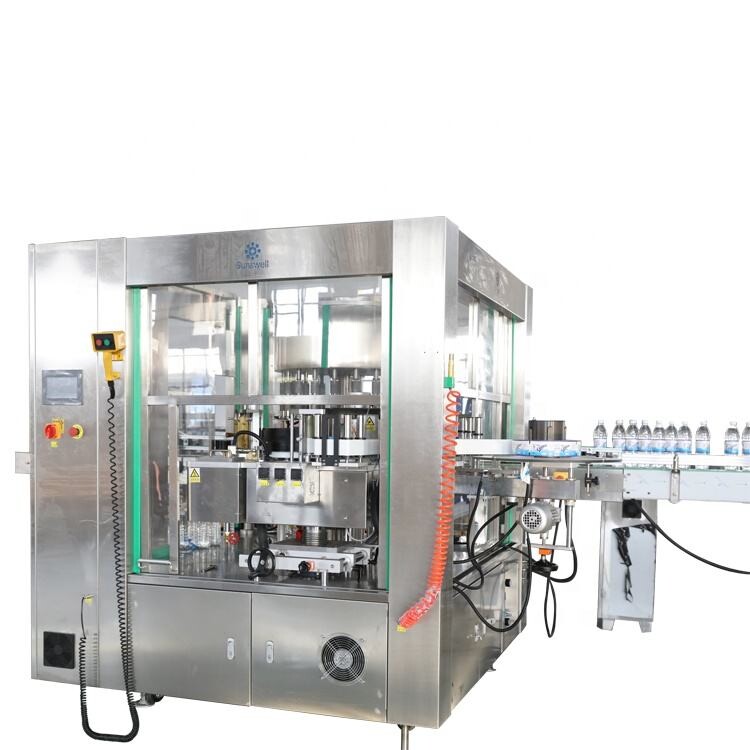 automatic rotary double label station high-speed self-adhesive labeling machine