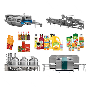 Juice beverage mixing line