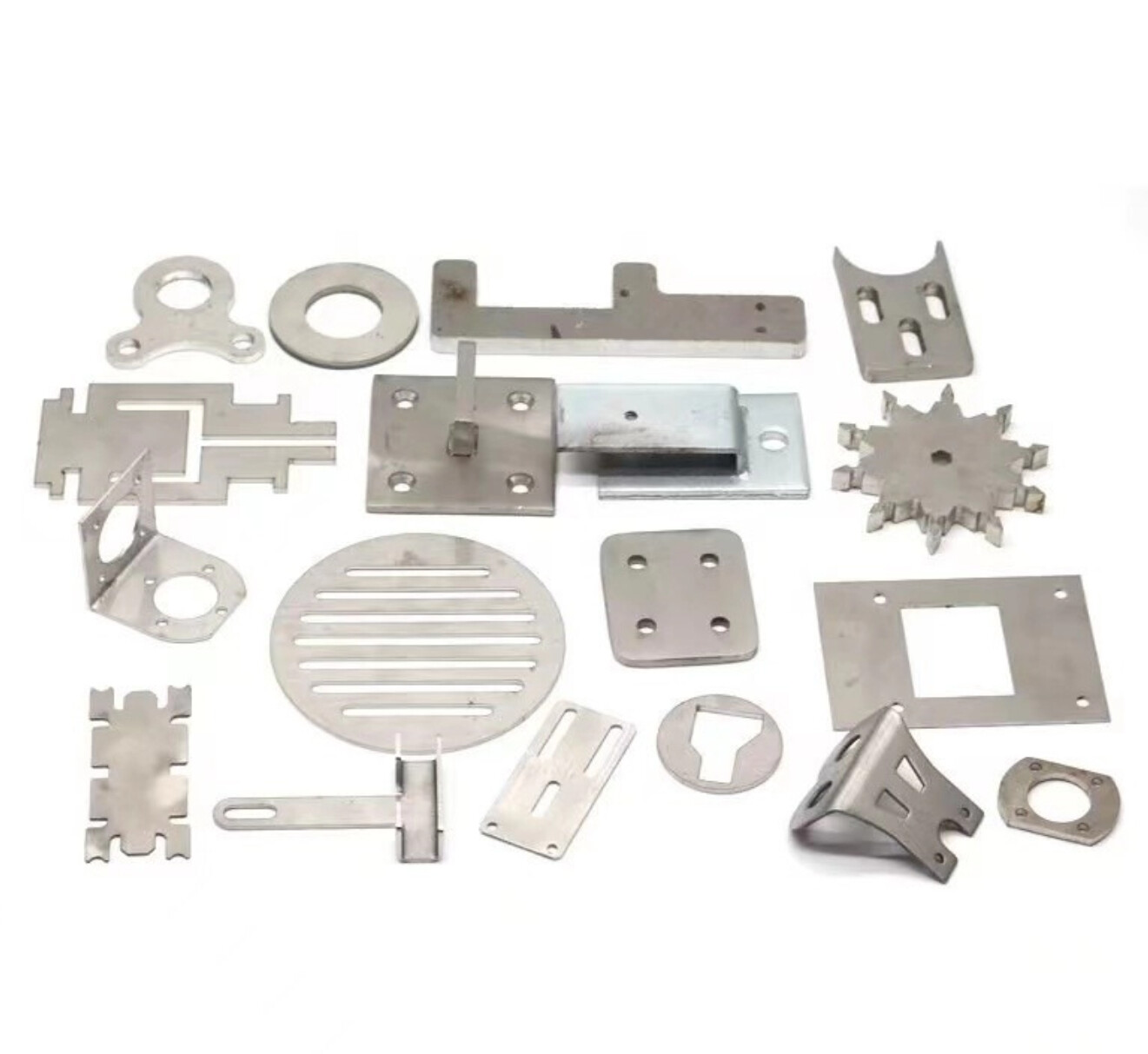 SS304 SS306 Cnc Sheet Cutting And Bending Sheet Metal Processing Stainless Steel Laser Cut