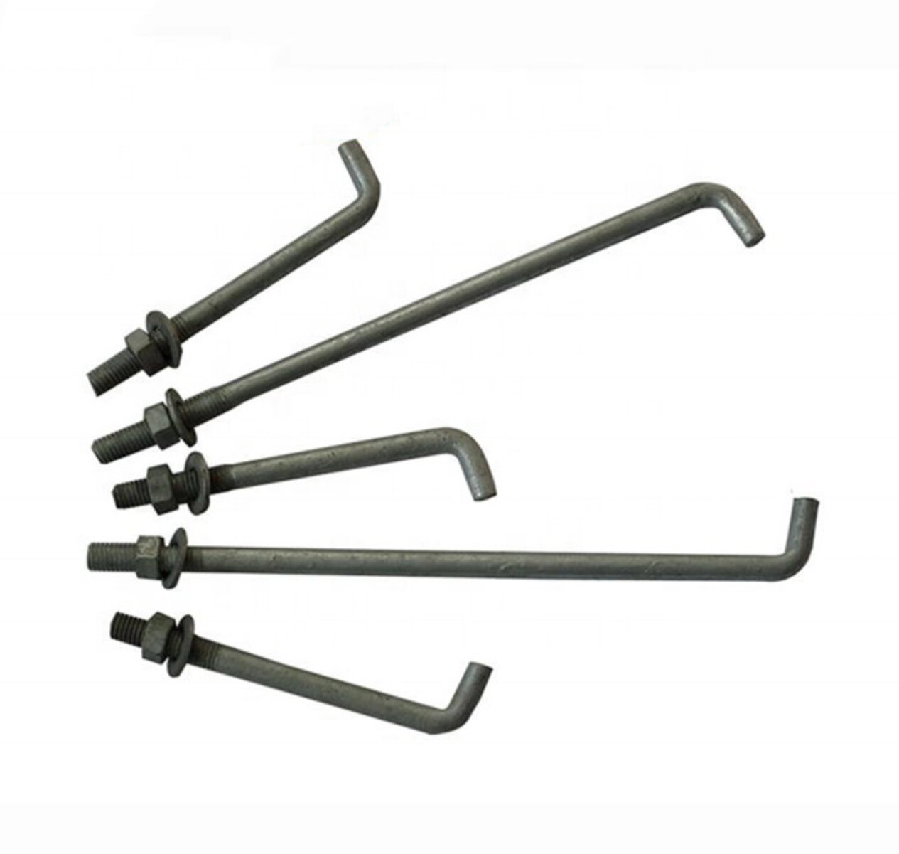 250mm Embedded Parts In Concrete Hot Dip Galvanized Parts Of Embedded System