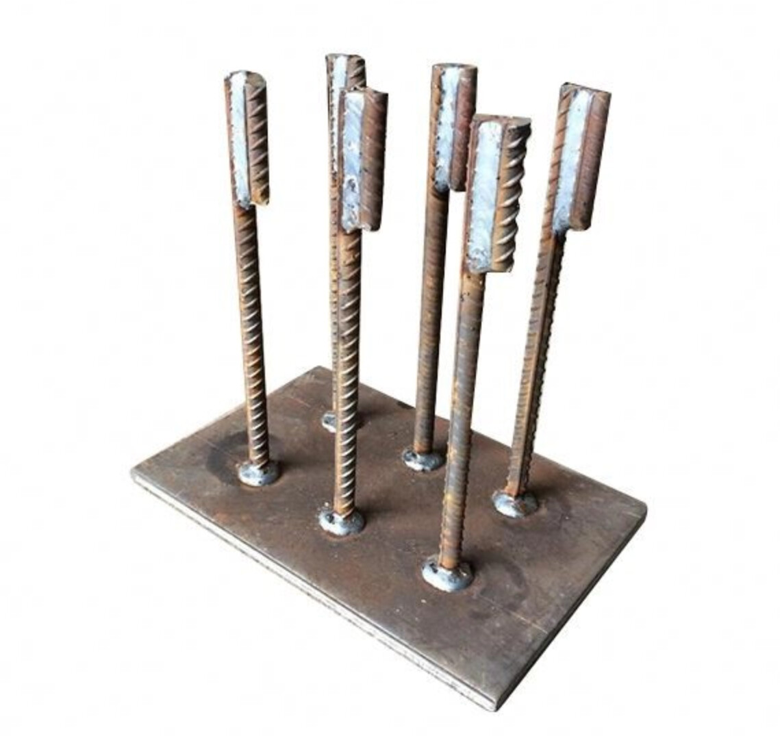 250mm Embedded Parts In Concrete Hot Dip Galvanized Parts Of Embedded System