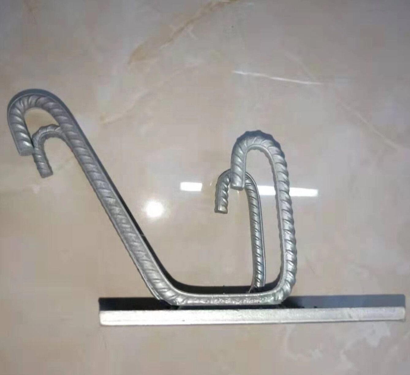 10mm Carbon Steel Plate Embedded In Galvanized Concrete Components Of Reinforced Concrete