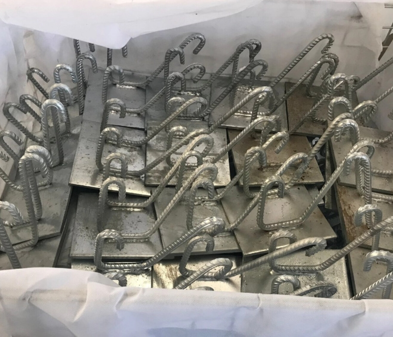 1000mm Rebar Embedded Steel Plate In Concrete Construction Construction Sheet Metal