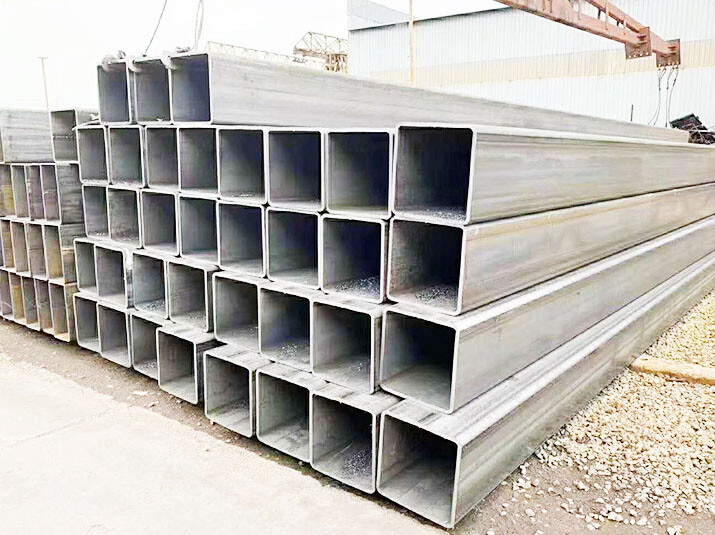6M Hot Rolled Square Rectangular Steel Pipe 2 Inch Mild Steel Pipe OEM