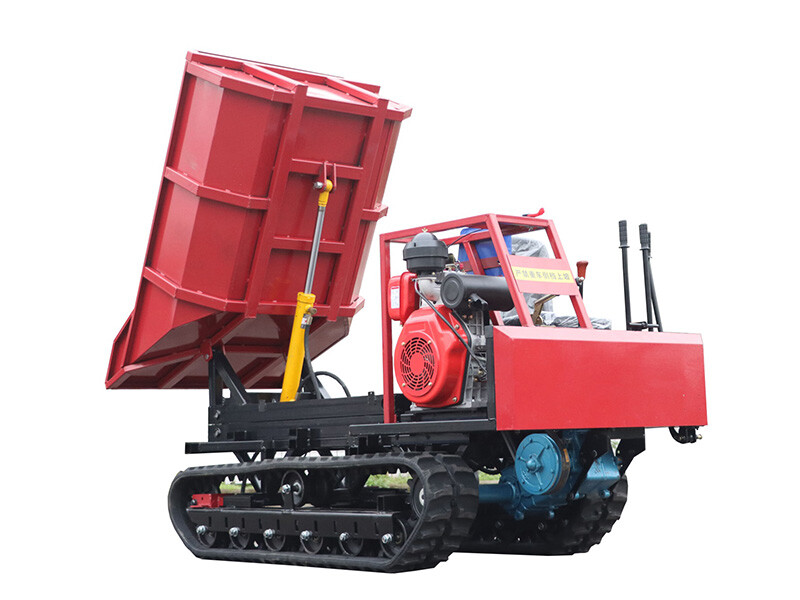 Malaysia menggunakan truk pembuangan buah palm buah hidraulik untuk transportasi