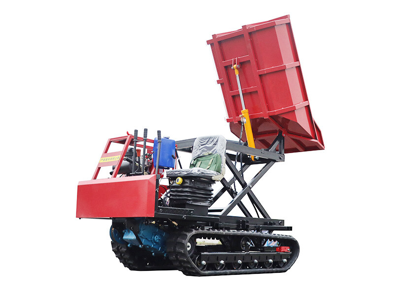 Malaysia menggunakan truk pembuangan buah palm buah hidraulik untuk transportasi