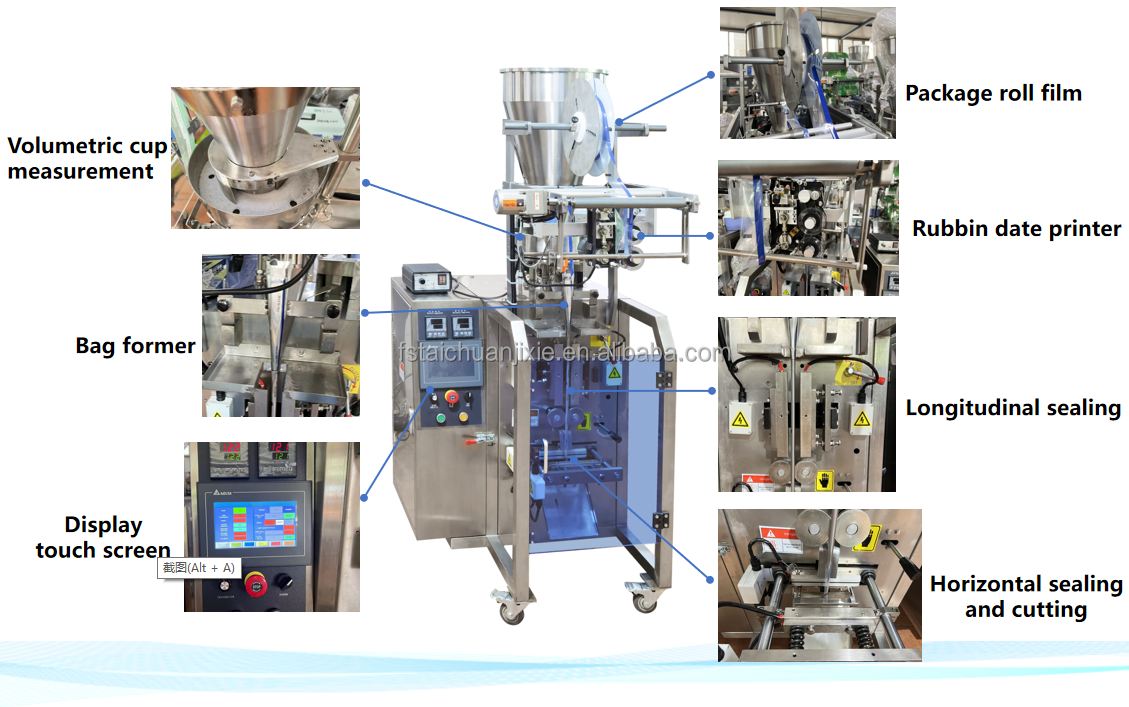 Máy đóng gói sản phẩm dạng bột tự động									