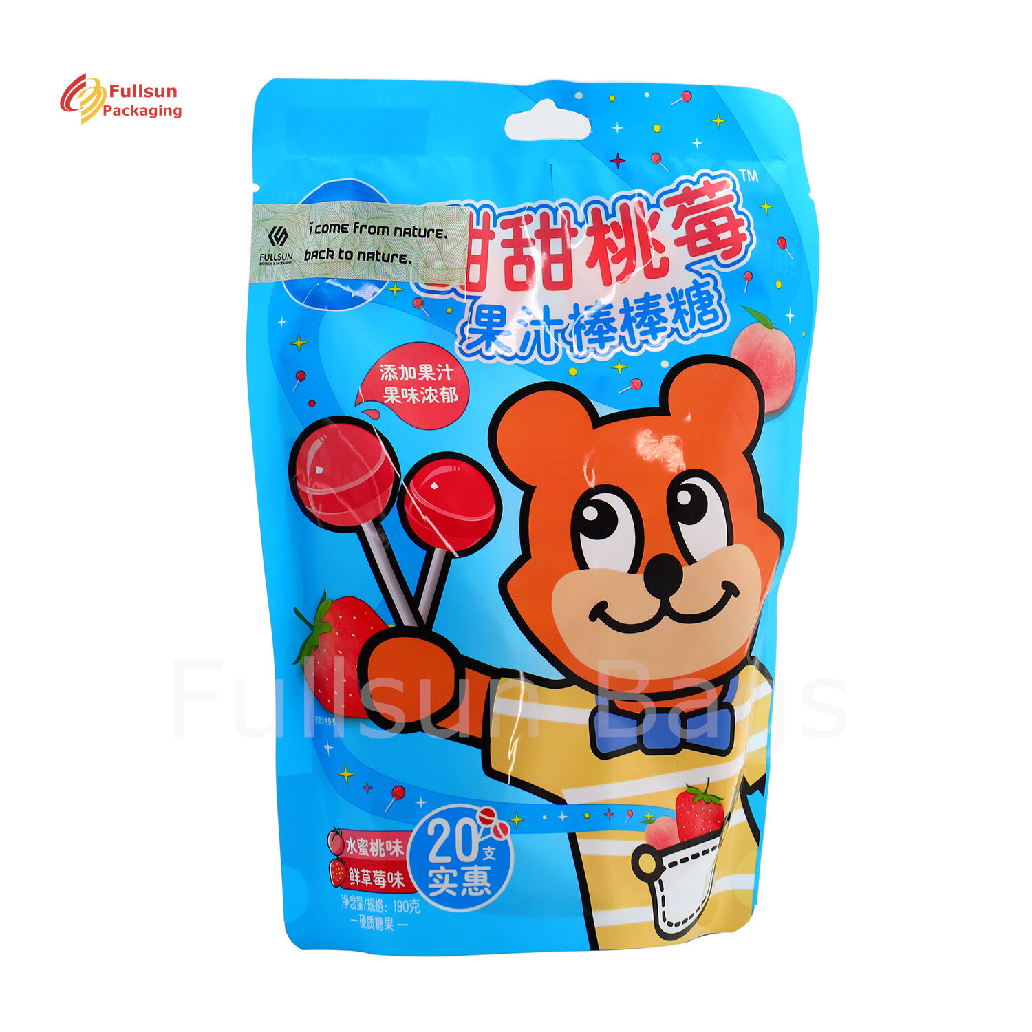 Snack plastik paket tas