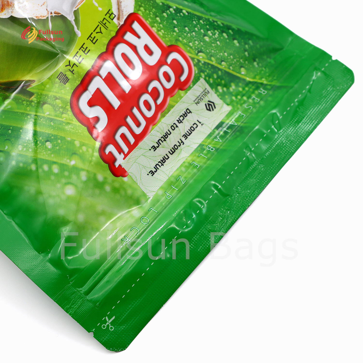 Snack plastik paket tas