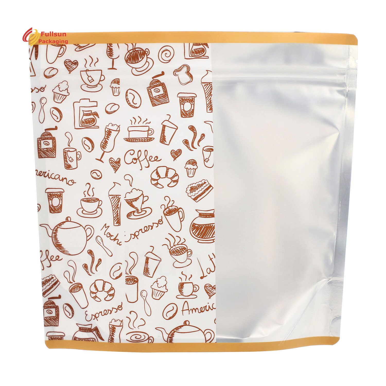 Tas plastik tertutup dengan tiga sisi