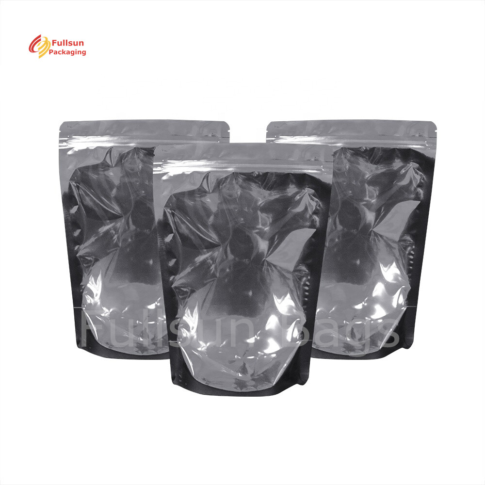 Tas cetakan paket berdiri sendiri tiga sisi