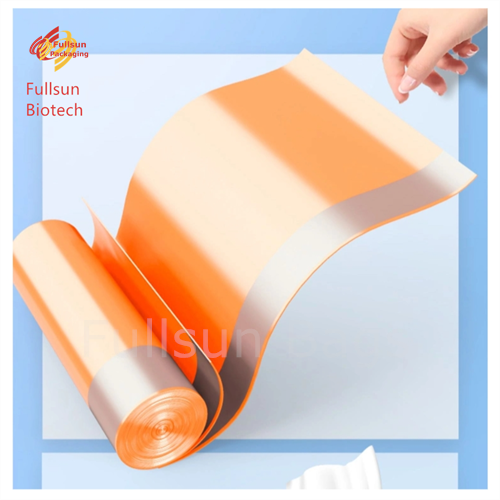 Tas plastik string lukisan biodegradable