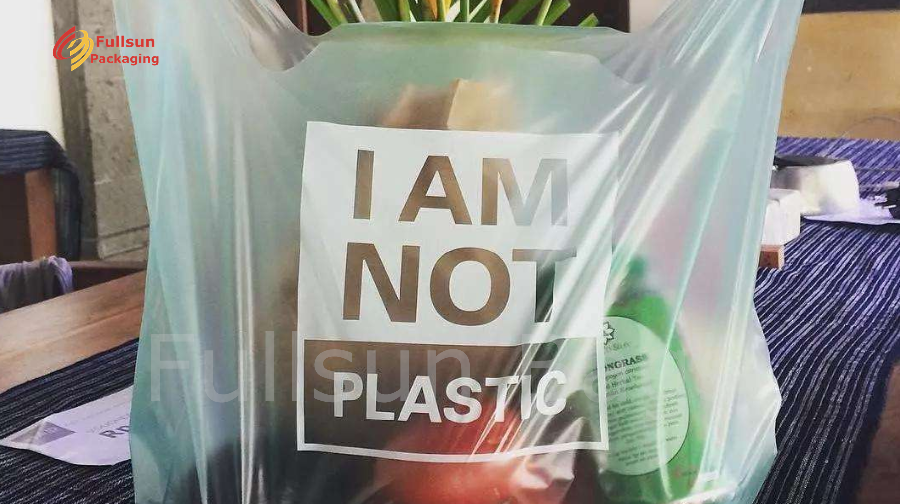 Tas sayuran biodegradable
