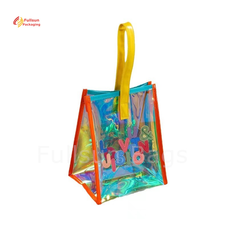Tas tote plastik laser