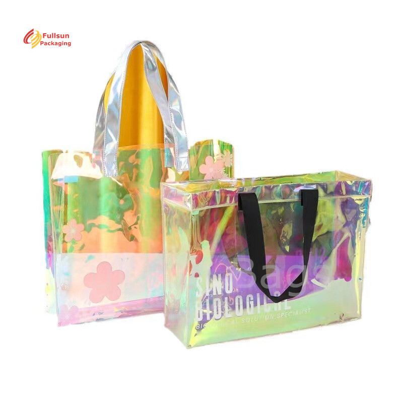 Tas tote plastik laser