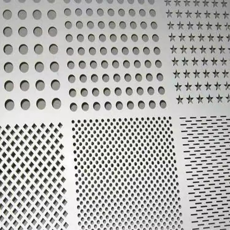 Slotted Perforated Metal Sheet Decorative Perforated Metal Mesh Plate