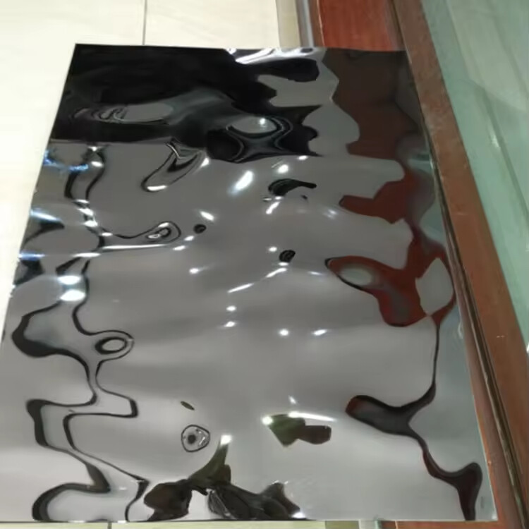 316L Water Ripple Finish Hammered Stainless Steel Decorative Stainless Steel Sheet