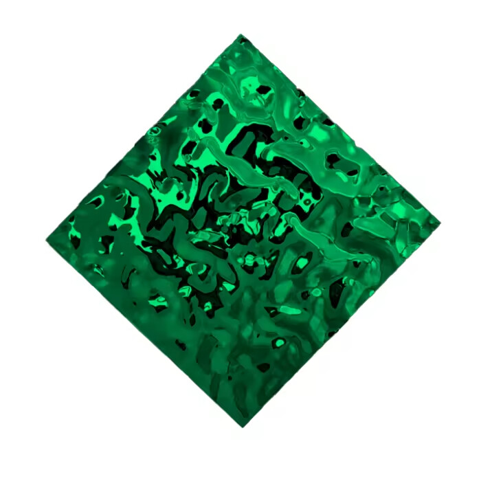 316L Water Ripple Finish Hammered Stainless Steel Decorative Stainless Steel Sheet