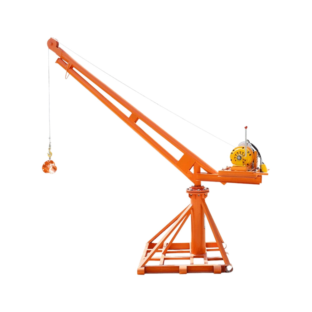 Outdoor lifting crane rack