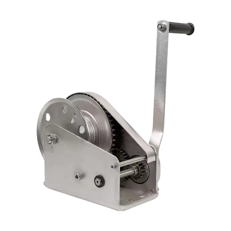 Stainless steel manual winch