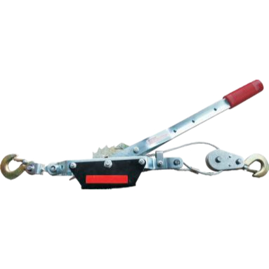 Manual wire rope retractor tool