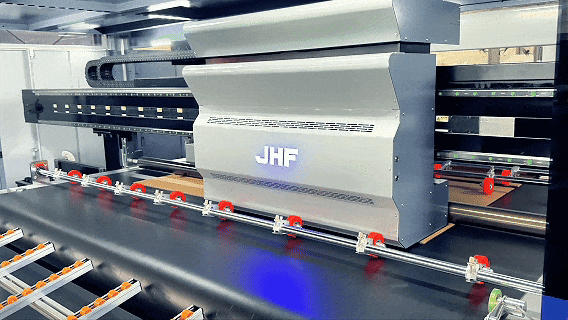 スピードで勝ち、精度で卓越する！JHF CZ2516 ダイレクト・トゥ・コルゲート包装用高速プリンターが新たな原動力を生み出す